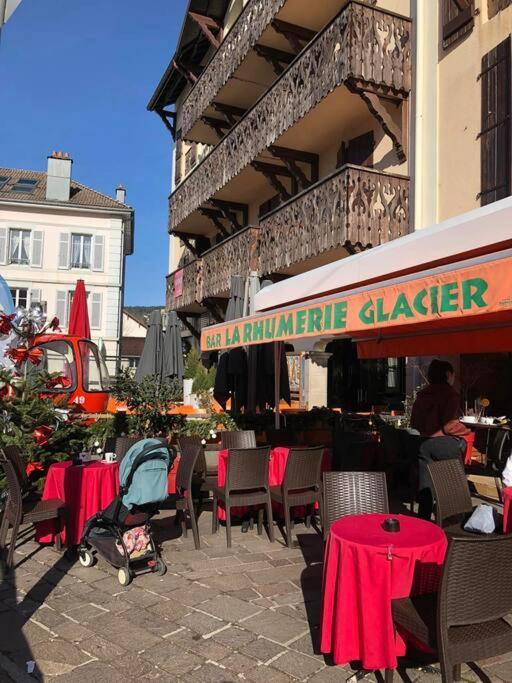 Le Coeur De Gerardmer F2 Plein Centre 4P + Garage Eksteriør billede